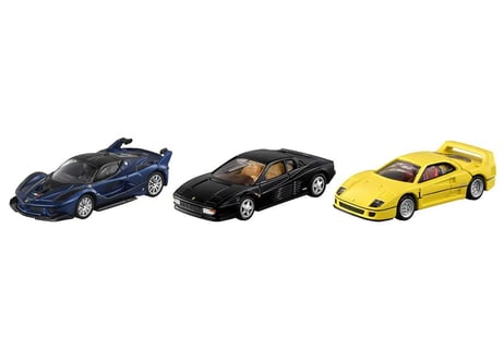 タカラトミー トミカプレミアム FERRARI 3 MODELS Collection