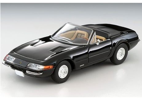 トミーテック 1/64 TLV フェラーリ 365 GTS4(黒)