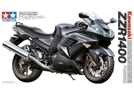 タミヤ 1/12 オートバイ No.111 カワサキ ZZR1400