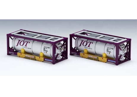 UT17A タンクコンテナ3個セット鉄道模型 20ft タンクコンテナ UT22Aタイプ 日陸(2個) 品番：8529 鉄道