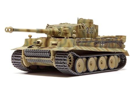 タミヤ 1/48 MM No.103 ドイツ重戦車 タイガー I 初期生産型 (東部戦線)