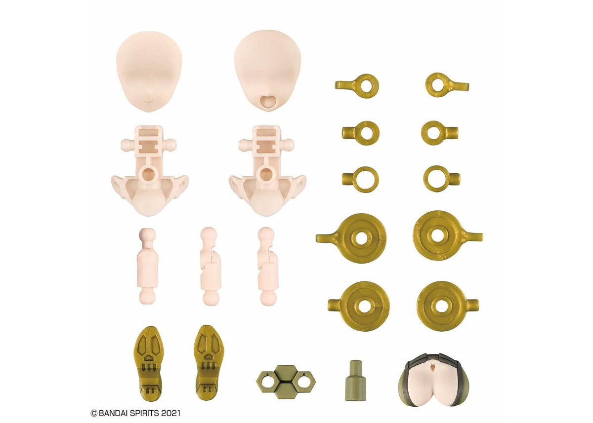 バンダイ 30MS オプションパーツセット13(タクティカルコスチューム