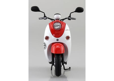 アオシマ 1/12 ザ☆バイク No.JU-01 充電させてもらえませんか？ E-Vino