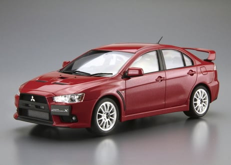 アオシマ 1/24 ザ･モデルカー No.02 ミツビシ CZ4A ランサーエボリューション ファイナルエディション '15