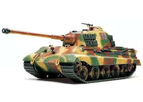 タミヤ 1/48 MM No.36 ドイツ重戦車 キングタイガー （ヘンシェル砲塔）
