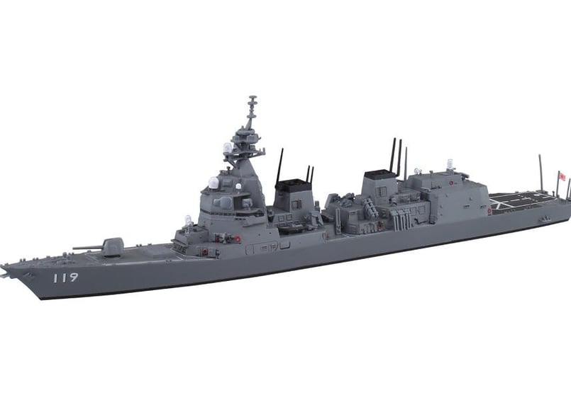 アオシマ 1/700 WL 海上自衛隊 護衛艦 あさひ SP シーレーン防衛作戦