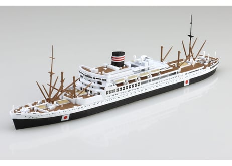 アオシマ 1/700 WL No.507 日本郵船 八幡丸（やわたまる）