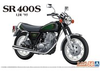 アオシマ 1/12 ザ･バイク No.56 ヤマハ 1JR SR400S リミテッドエディション '95 カスタムパーツ付き