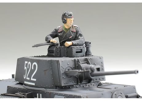 タミヤ 1/48 MM No.83 ドイツ軽戦車 38（t）E/F型