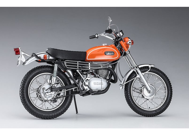 D*♡様 ハセガワ1/10YAMAHA TRAIL 250 DT1完成品【本体の ハセガワ1/10YAMAHA TRAIL 250 DT1完成品【本体のみ】 父へ