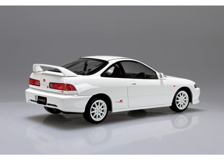 アオシマ 1/32 楽プラ スナップキット No.22-CW ホンダ DC2インテグラ タイプR(チャンピオンシップホワイト)