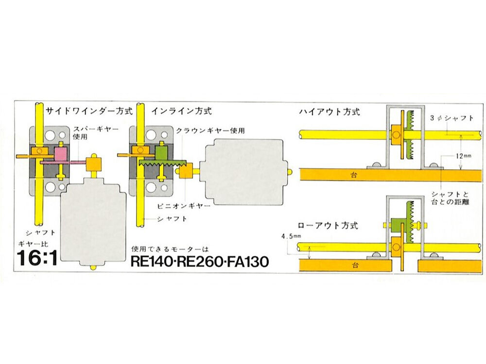 タミヤ 70001 高速ギヤーボックスセット | ウエサカ模型店 タミヤ 70001 高速ギヤーボックスセット | ウエサカ模型店