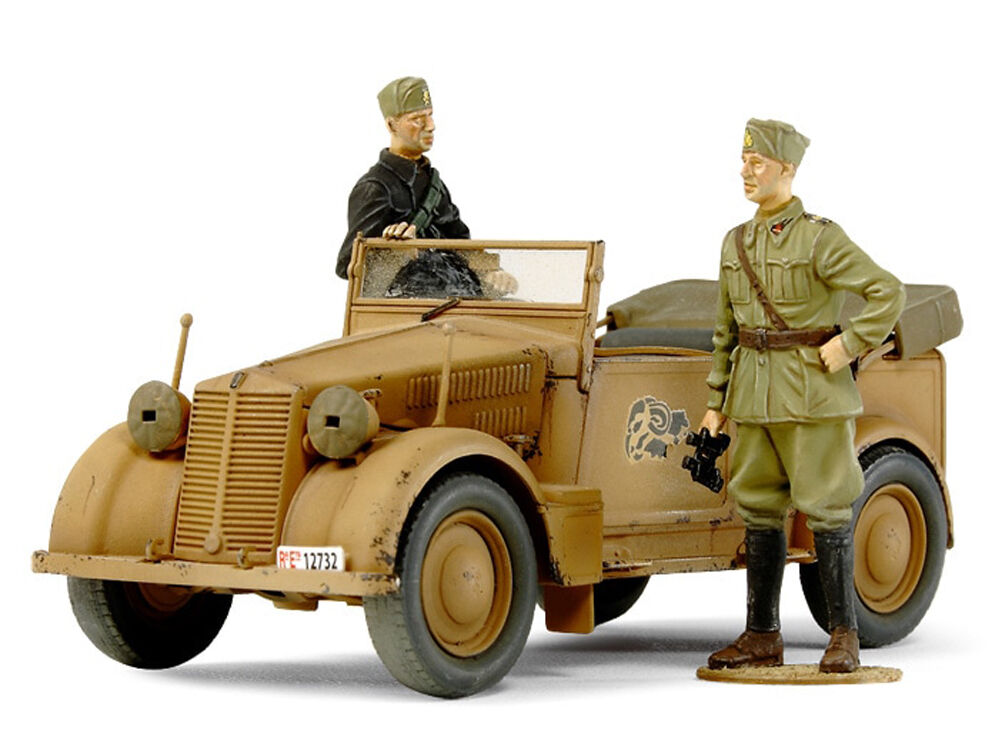 タミヤ 1/35 イタレリシリーズ No.14 ドイツ・イタリア軍 スタッフカー 508CM コロニアーレ プラモデル 37014 Amazon.com: Tamiya 37014 1/35 508CM Coloniale Staff Car