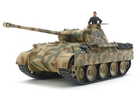 タミヤ 1/48 MM No.97 ドイツ戦車 パンサーD型