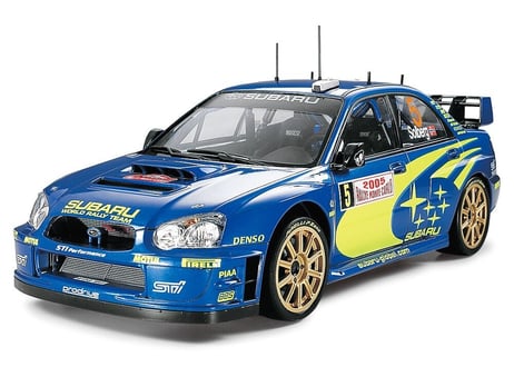 タミヤ 1/24 スポーツカー No.281 スバル インプレッサ WRC モンテカルロ '05