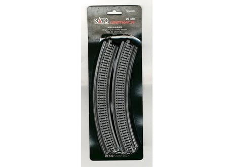 KATO 20-510 単線高架曲線線路 R282-45°(2本入)【旧製品】
