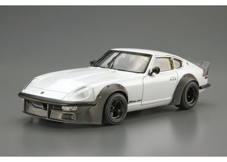 アオシマ 1/24 ザ･モデルカー No.128 ニッサン S30 フェアレディZ エアロカスタムVer.2 '75