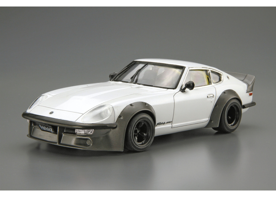 【値下げ】フェアレディＺ Ｓ30プラモデル　アオシマ アオシマ 1/24 ザ・モデルカー No.128 ニッサン S30 フェアレディZ