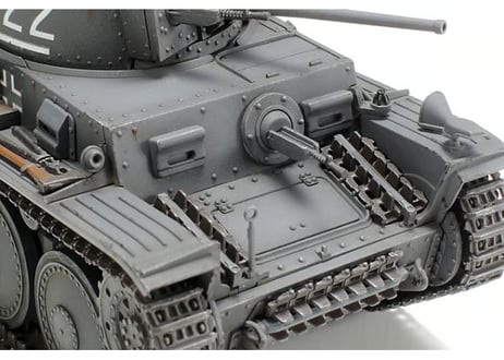 タミヤ 1/48 MM No.83 ドイツ軽戦車 38（t）E/F型