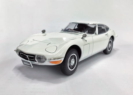 アオシマ 1/24 ザ･モデルカー No.01 トヨタ MF10 2000GT '69