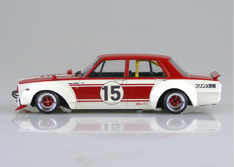 アオシマ 1/24 リバティウォーク SP シャコタンコヤジ公認 ハコスカ4Dr