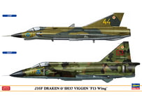 ハセガワ 1/72 航空機 02281 J35Fドラケン & SH37 ビゲン “F13航空団”