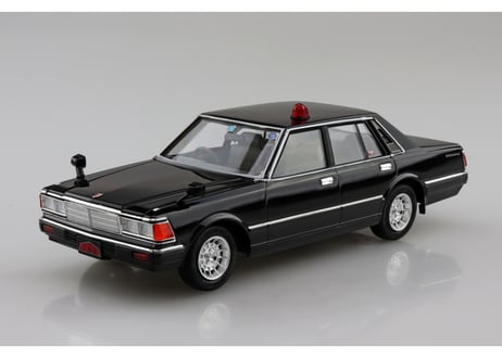 アオシマ 1/24 西部警察 No.8 430セドリックセダン 覆面パトロールカー