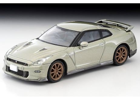 トミーテック 1/64 TLV-N316a NISSAN GT-R Premium Edition T-spec 2024 model（ミレニアムジェイド）