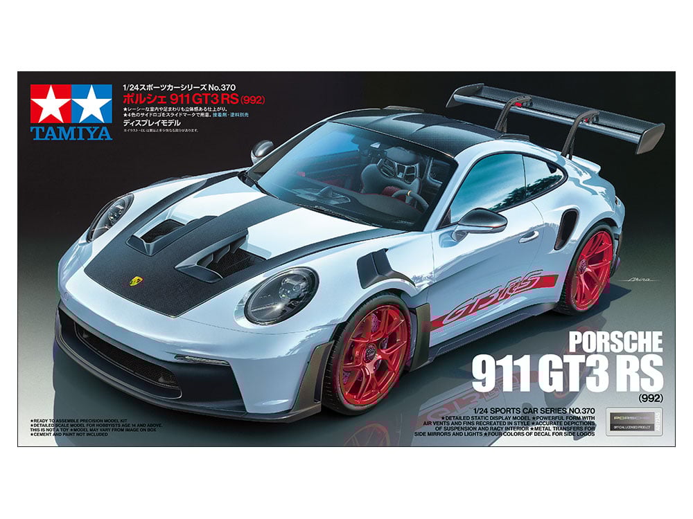 タミヤ 1/24 スポーツカー No.370 ポルシェ 911 GT3 RS (992) |