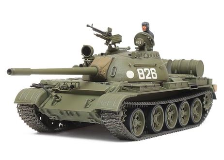 タミヤ 1/48 MM No.98 ソビエト戦車 T-55