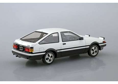 アオシマ 1/32 楽プラ スナップキット No.11-WB トヨタ スプリンタートレノ(ハイテックツートン)