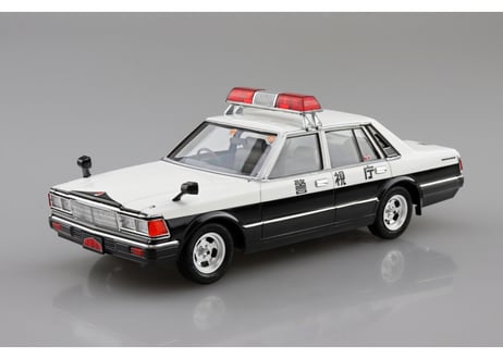 アオシマ 1/24 西部警察 No.9 430セドリックセダン 捜査用パトロールカー