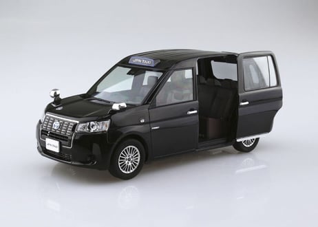 アオシマ 1/24 ザ･モデルカー SP トヨタ NTP10 JPNタクシー '17 ブラック