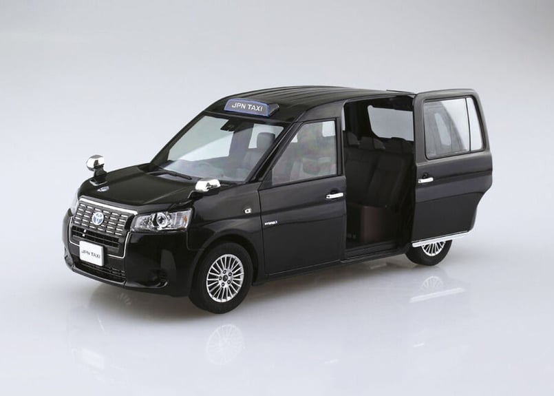 AOSHIMA JPN TAXI NTP10 '17 プラモデル アオシマ 1/24 ザ・モデルカー SP トヨタ NTP10 JPNタクシー '17