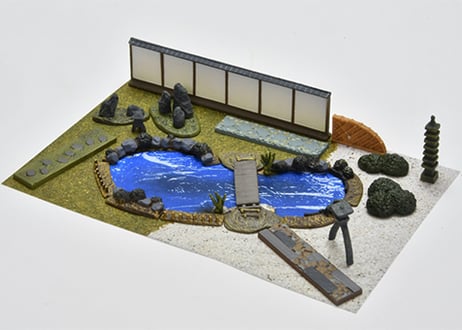 トミーテック 情景小物041-2 日本庭園セット2