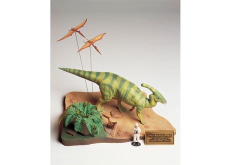タミヤ 1/35 恐竜世界 No.3 パラサウロロフス 情景セット