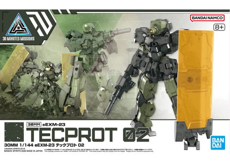 バンダイ 30MM 1/144 eEXM-23 テックプロト 02(30MM-76）