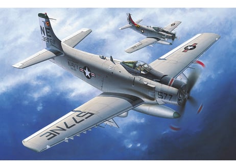 ハセガワ 1/72 航空機 02527 A-1H スカイレイダー “VA-25 ミグキラー”