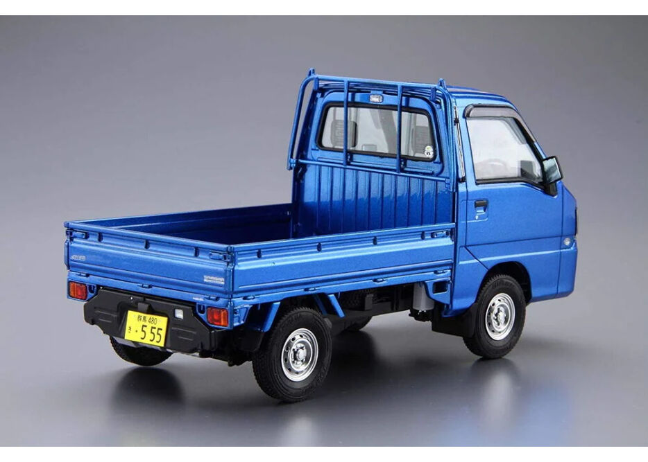 アオシマ スバル SAMBAR TT2'11 サンバートラック完成品 アオシマ 1/24 ザ・モデルカー No.04 スバル TT2 サンバー