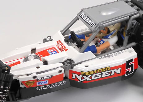 タミヤ 電動RCカー No.741 1/10RC ファイター ネクスジェン (DT-04シャーシ)(組立キット) 【代引・クレカ不可】