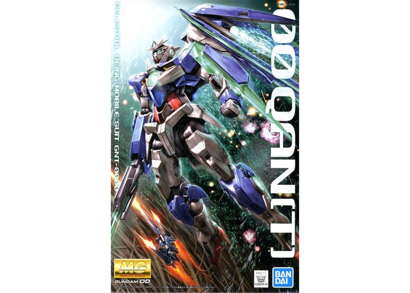 バンダイ MGシリーズMG ダブルオークアンタ バンダイ MG 1/100 GNT-0000 ダブルオークアンタ | ウエサカ模型店