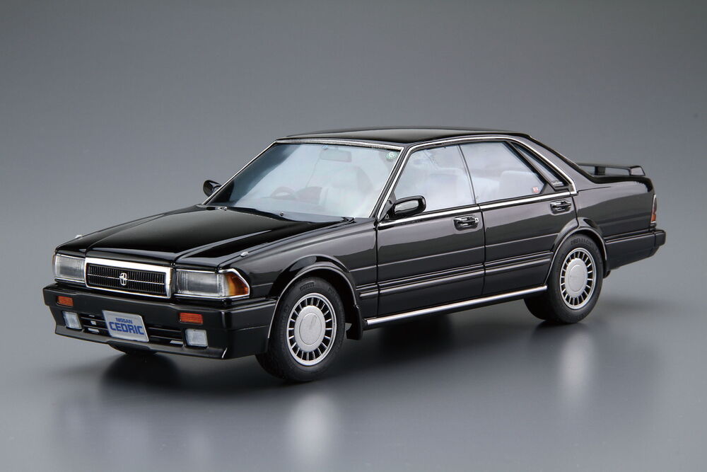 アオシマ 1/24 ザ・モデルカー No.62 ニッサン Y31 セドリック