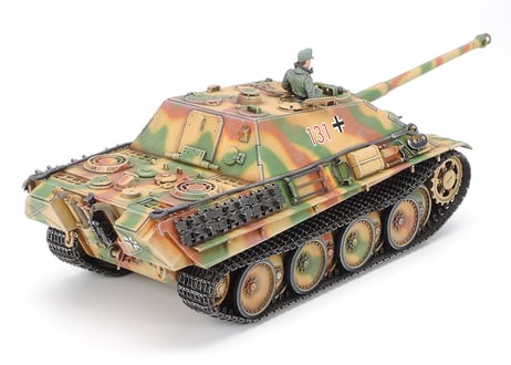 タミヤ 1/35 MM No.203 ドイツ駆逐戦車 ヤークトパンサー（後期型）