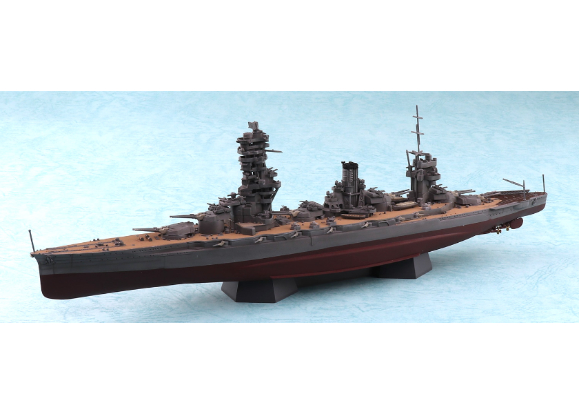◎アオシマ 1/700 日本海軍戦艦 扶桑 1944 完成品◎ - 模型/プラモデル