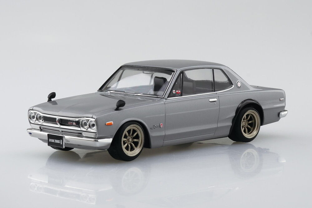 アオシマ 楽ぷら 10個セット ハコスカ R32 R33 R34 S30-