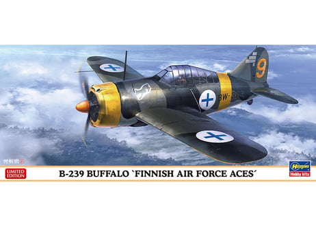 ハセガワ 1/72 航空機 02533 B-239 バッファロー “フィンランド空軍 エーセス”