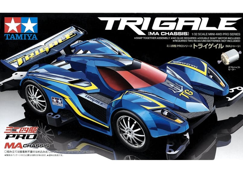 タミヤ 1/32 ミニ四駆PRO No.38 トライゲイル（MAシャーシ