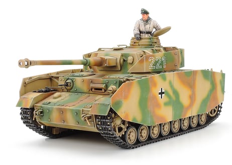 タミヤ 1/35 MM No.209 ドイツ IV号戦車 H型（初期型）