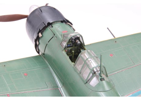 ファインモールド 1/48 帝国海軍 零式艦上戦闘機五二型（三菱製・中期型）(FZ01)