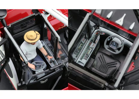ハセガワ 建機シリーズ WM07 1/35 ヤンマー コンバイン YH6115